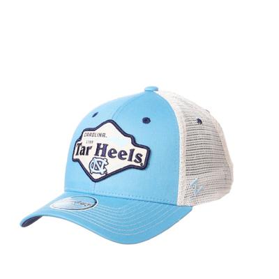 UNC Zephyr Silverton Patch Trucker Hat