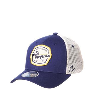 West Virginia Zephyr Silverton Patch Trucker Hat