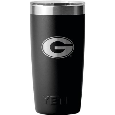 Georgia Yeti 10 oz G Logo Lowball Rambler