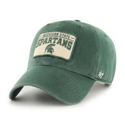Michigan State 47' Brand Clean Up Patch Adjustable Hat