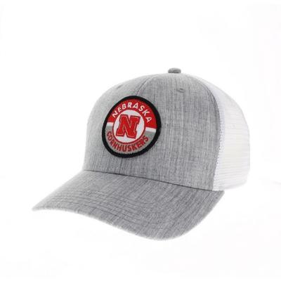 Nebraska Legacy Road Patch Trucker Hat