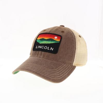 Nebraska Legacy Lincoln Landscape Mesh Hat