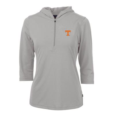 Tennessee Cutter & Buck Virtue Ecopique Half Zip Hoodie