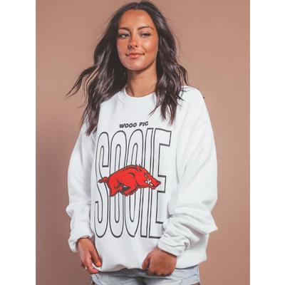 Arkansas Charlie Southern Sooie Block Sweatshirt