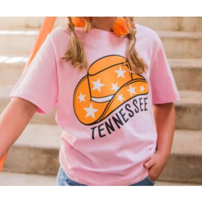 Tennessee Southern Made YOUTH Starry Cowgirl Hat Tee