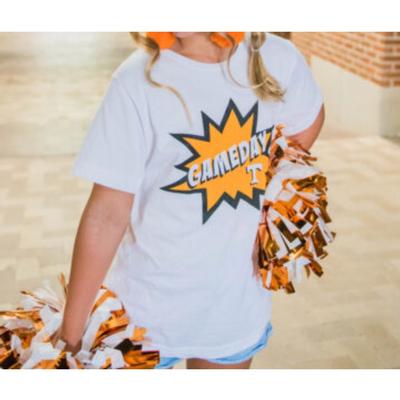 Tennessee Southern Made YOUTH Gameday Boom Pow Tee