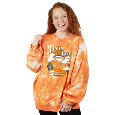 Tennessee Zoozat Tie Dye Oversized Crew