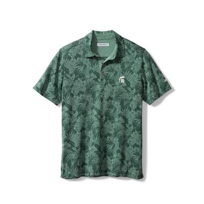 Michigan State Tommy Bahama Men's Palmetto Palms Polo