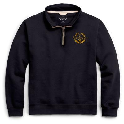West Virginia League Essential Fleece 1/4 Zip Laurels Pullover