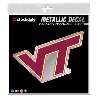 Virginia Tech Metallic Decal