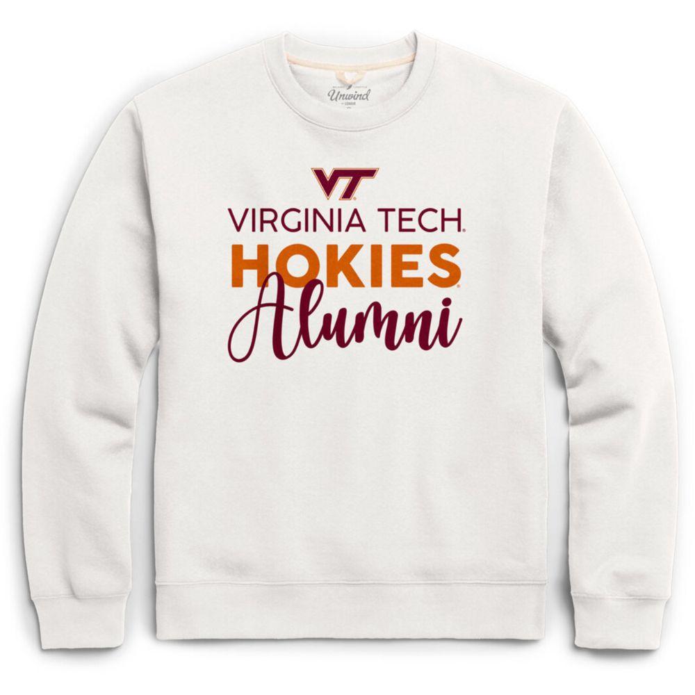  Virginia Tech League Essential Fleece Sweetness Alumni Crew