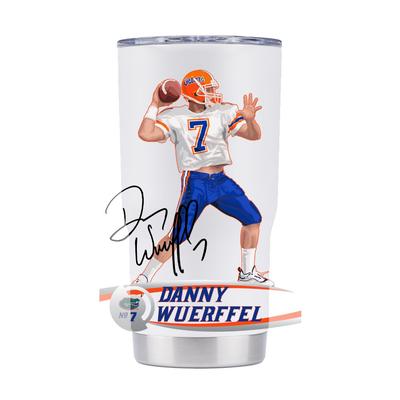 Danny Wuerffel 20 Oz Tumbler - White