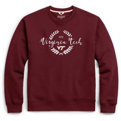 Virginia Tech League Fleece Laurels Pullover