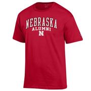 Nebraska Champion Basic Alumni Short Sleeve Tee