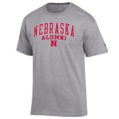 Nebraska Champion Basic Alumni Short Sleeve Tee