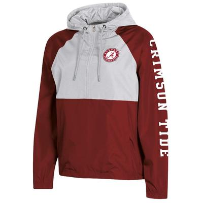Alabama Champion Women's Color Blocked Packable Jacket
