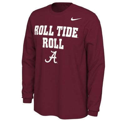 Alabama Nike Men's Mantra Long Sleeve Tee
