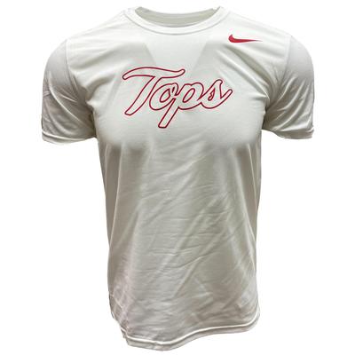 Western Kentucky Nike Dri-FIT Script Tops Logo Short Sleeve Tee - White