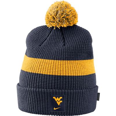 West Virginia Nike Waffle Knit Cuff Beanie