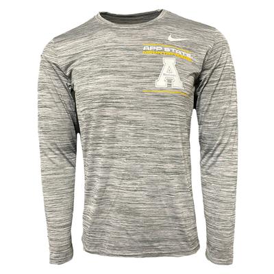 Appalachian State Nike Velocity Legend Long Sleeve Tee