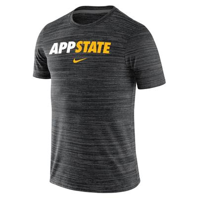 Appalachian State Nike Velocity Legend Tee - Black