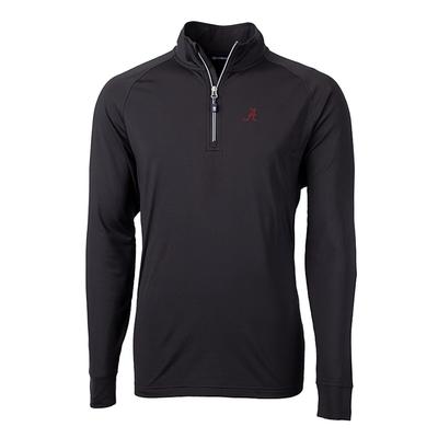Alabama Cutter and Buck Adapt Eco Knit 1/4 Zip Pullover