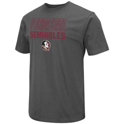 Florida State Colosseum Stack Over Logo Short Sleeve Tee