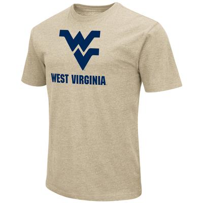 West Virginia Colosseum Big Logo Over School Short Sleeve Tee