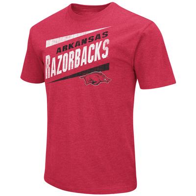 Arkansas Colosseum Diagonal Team Over Logo Short Sleeve Tee