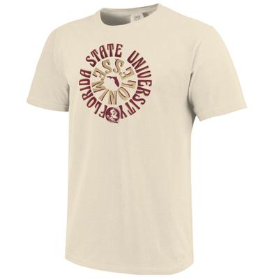 Florida State Retro Rounds Short Sleeve Comfort Colors Tee