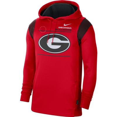Georgia Nike Men's Therma Hoodie