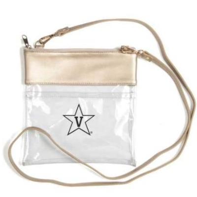 Vanderbilt Clear Gameday Crossbody