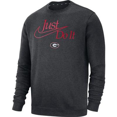 Georgia Nike Men's Fleece Club Crew Sweatshirt