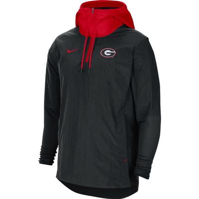 Georgia Nike Men's Lightweight Players Pullover