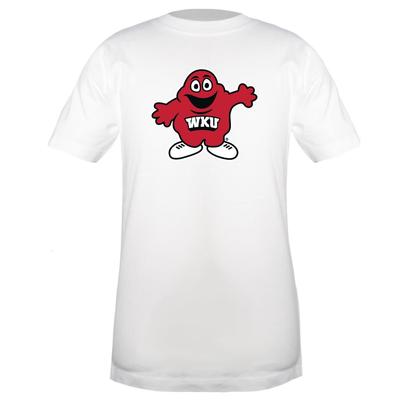 Western Kentucky Garb YOUTH Giant Big Red Logo Tee WHITE