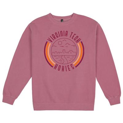 Virginia Tech Uscape Pigment Dyed Crew