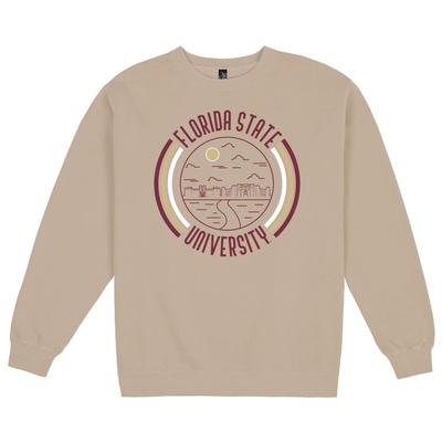 Florida State Uscape Pigment Dyed Crew