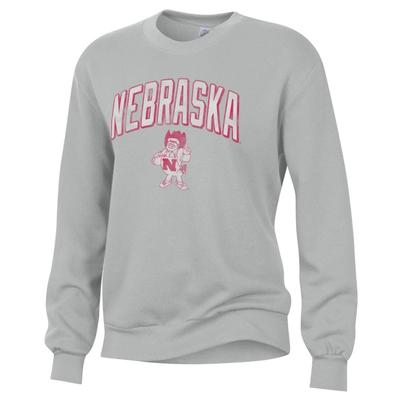 Nebraska Vault Throwback Arch Over Herbie Pullover