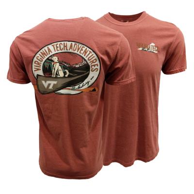Virginia Tech Comfort Colors Canoe Adventures T-Shirt