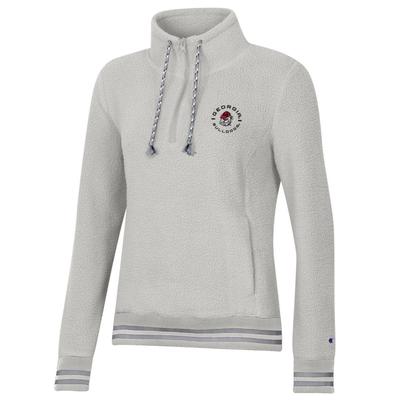 Georgia Champion Women's Varsity Sherpa 1/4 Zip Pullover