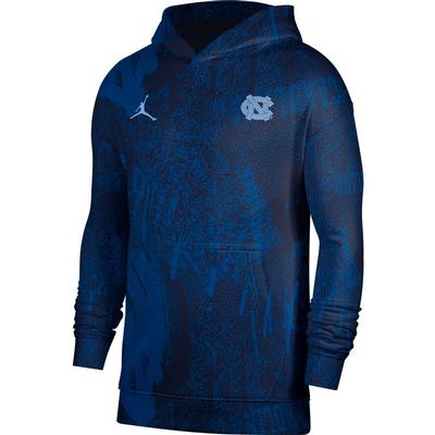 UNC Jordan Brand Travel Fleece Hoodie