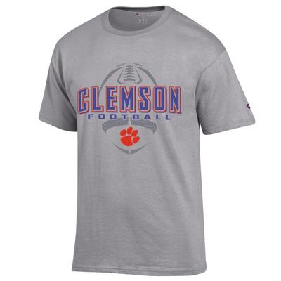 Clemson Champion Men's Wordmark Football Tee