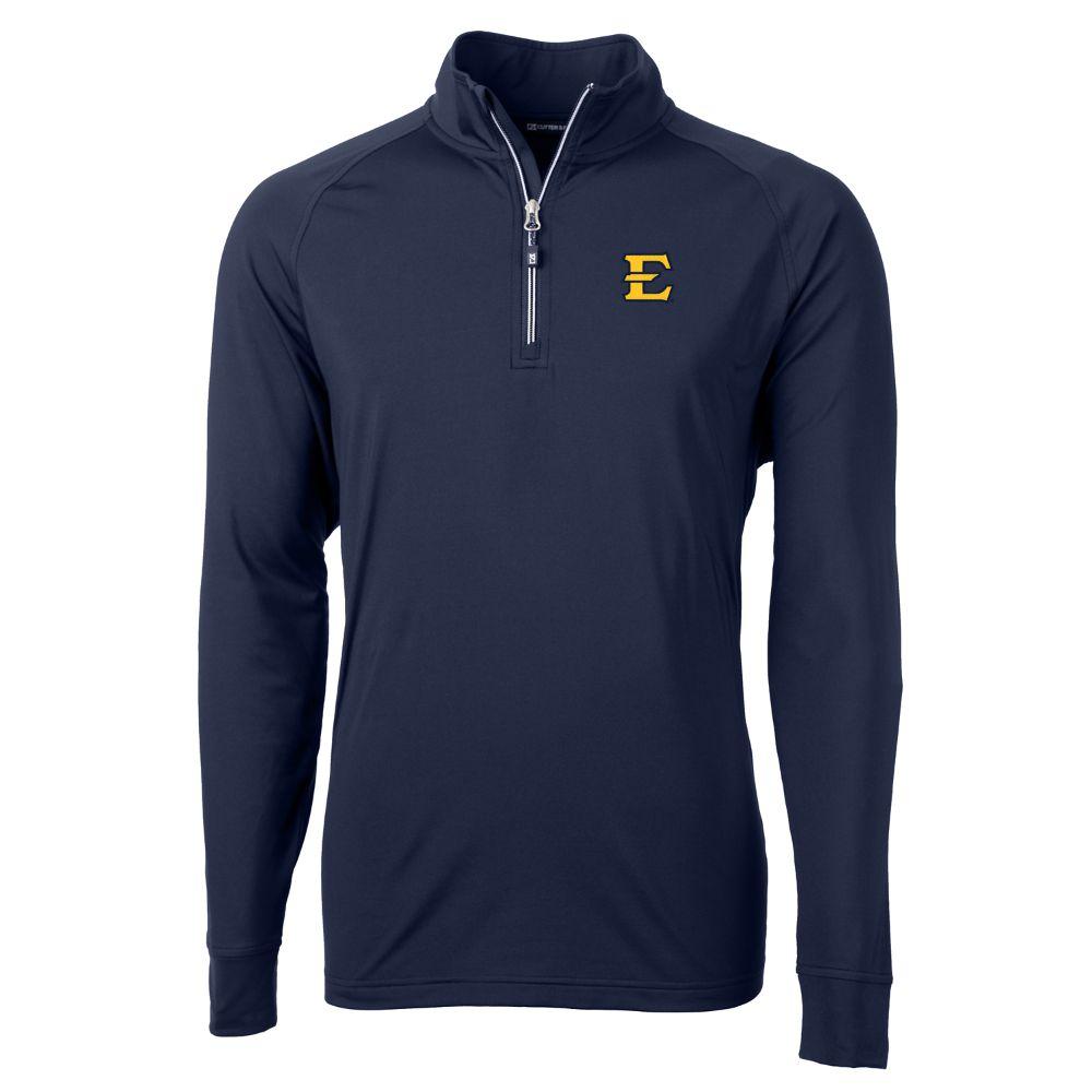 Etsu Cutter And Buck Adapt Eco Knit 1/4 Zip Pullover
