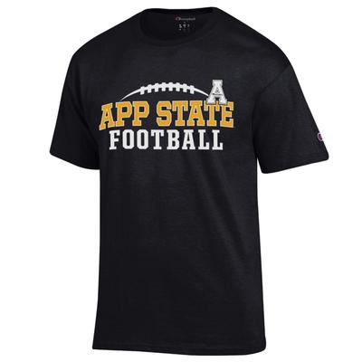 Appalachian State Champion Men's Wordmark Laces Tee