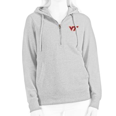 Virginia Tech Antigua Women's Action 1/2 Zip Hoodie