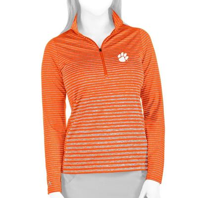 Clemson Antigua Women's Perth 1/4 Zip Pullover