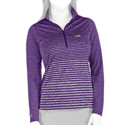 LSU Antigua Women's Perth 1/4 Zip Pullover