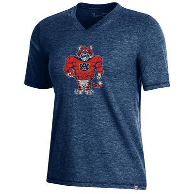 Auburn Under Armour Women's Wear Navy Tee