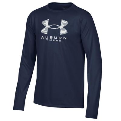 Auburn Under Armour YOUTH Poly Tech Tee