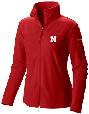 Nebraska Columbia Women's Give and Go Full Zip Jacket